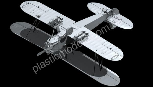 1/48 ICM 48252 Советский ночной легкий бомбардировщик U-2/Po-2VS