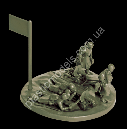 1/72 Zvezda 6220 Soviet machine-gun 