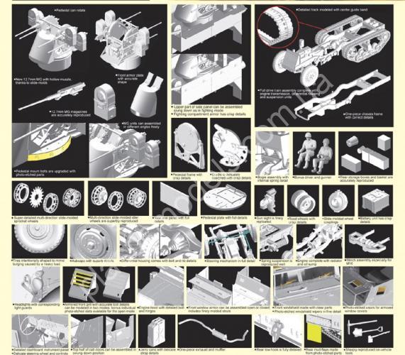 1/35 Dragon 6381 M16 Multiple Gun Motor Carriage