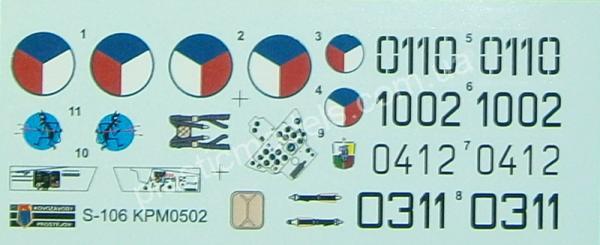 1/72 Kovozavody Prostejov 0502 Mikojan-Gurevič MiG-21F-13/S-106 