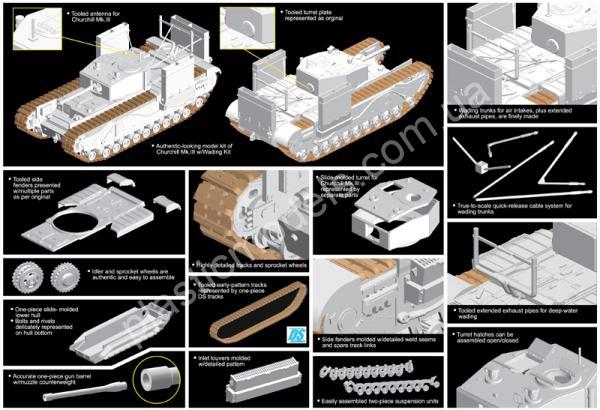 1/72 Dragon 7520 Churchill Mk.III