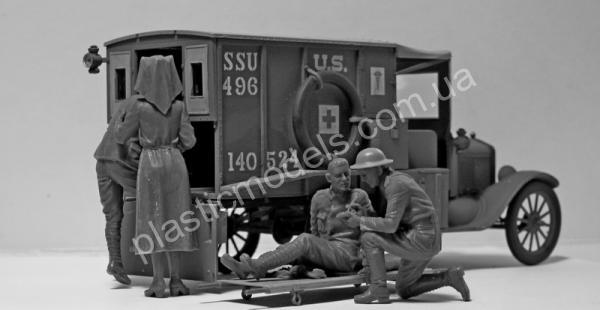 1/35 ICM 35694 US Medical Personnel