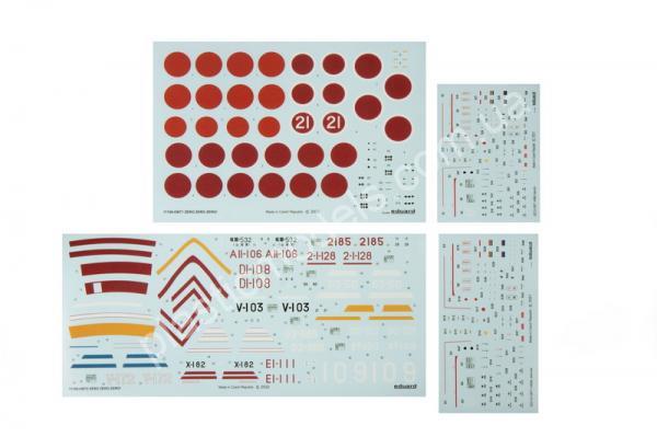 1/48 Eduard 11158 ZERO ZERO ZERO! DUAL COMBO