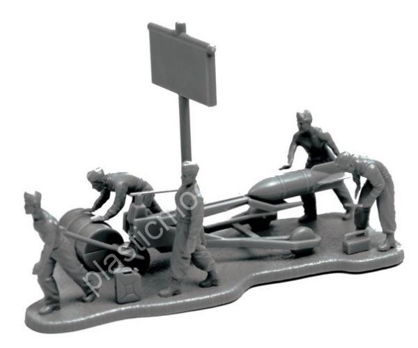 1/72 Zvezda 6188 German Airforce Ground Crew