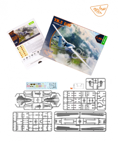 1/48 Clear Prop 4812 Bayraktar TB.2 UAV in Polish service