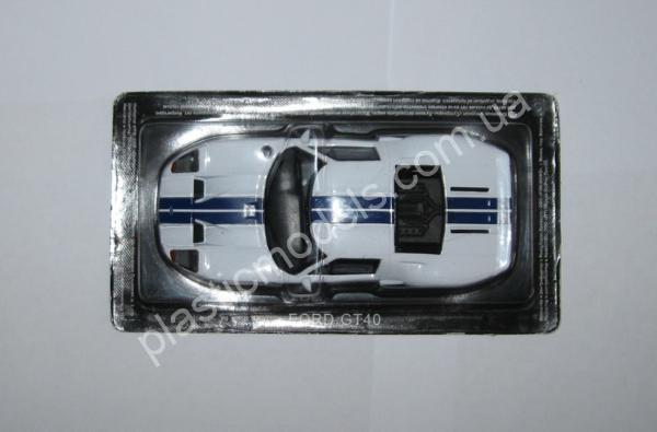 1/43 Суперкары лучшие автомобили мира №10 Ford GT 40