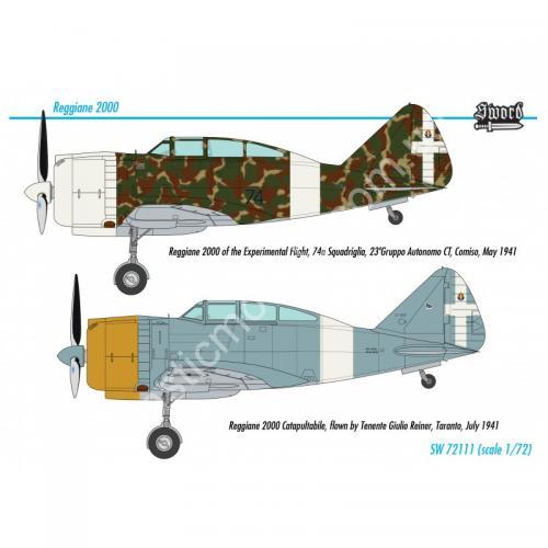 1/72 Sword 72111 Reggiane Re.2000 Falco