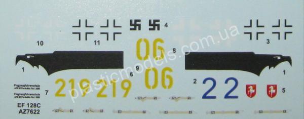 1/72 AZ model 7622 Junkers EF 128C Advanced Trainer