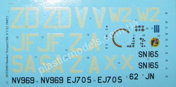 1/32 Special hobby 32049 Hawker Tempest Mk. V