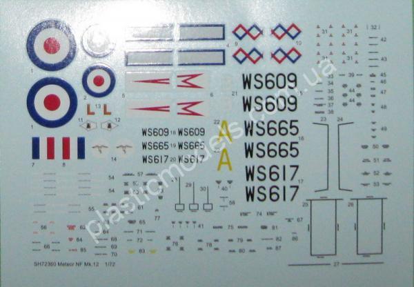 1/72 Special hobby 72360 A.W. Meteor NF MK.12