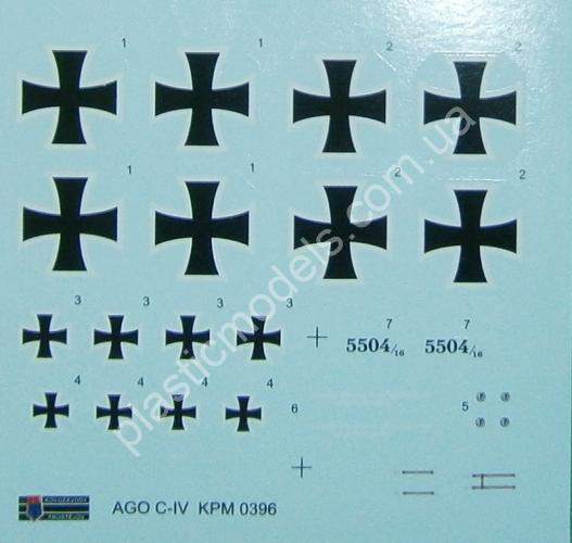 1/72 Kovozavody Prostejov 0396 AGO C.IV