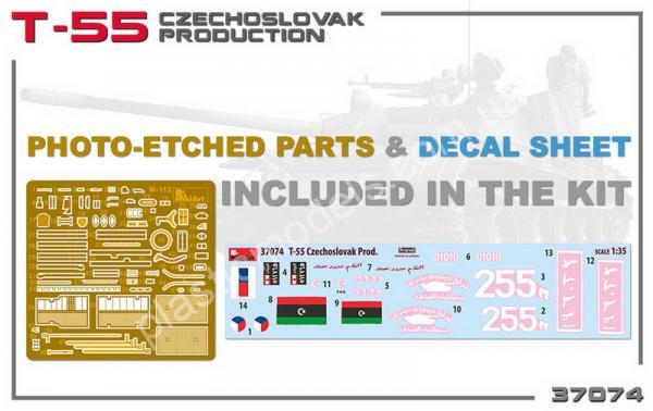 1/35 MiniArt 37074 T-55 Czechoslovak Production