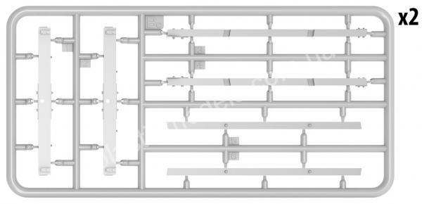 1/35 MiniArt 35288 Railway Covered-Goods Wagon 18t ''NTV'' Type