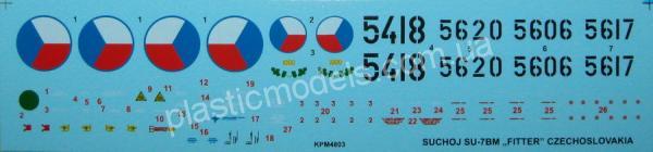 1/48 Kovozavody Prostejov 4803 Suchoj Su-7BM