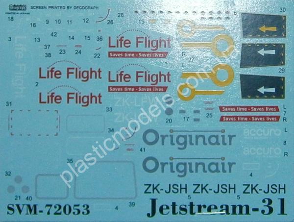 1/72 SOVA-M 72053 Jetstream Super 31 (5-blade propellers version)