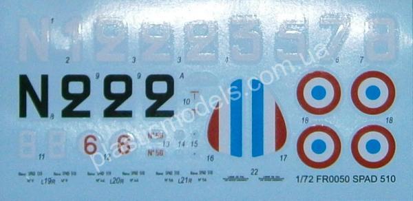 1/72 Frrom Azur 0050 Spad 510 at war