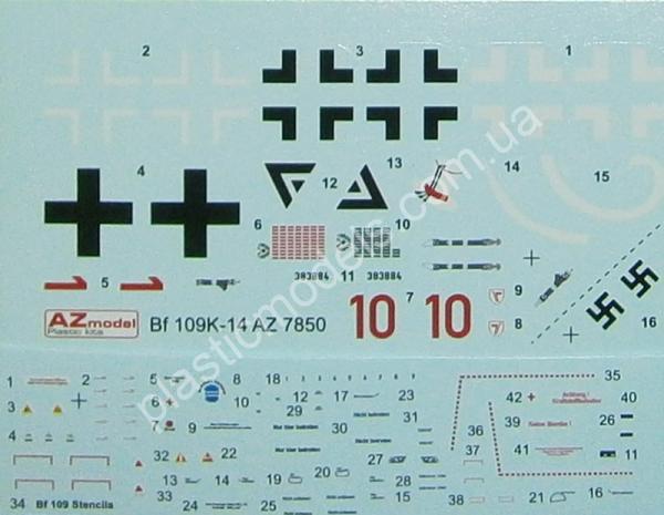 1/72 AZ model 7850 Messerschmitt Bf 109K-14 “Late”