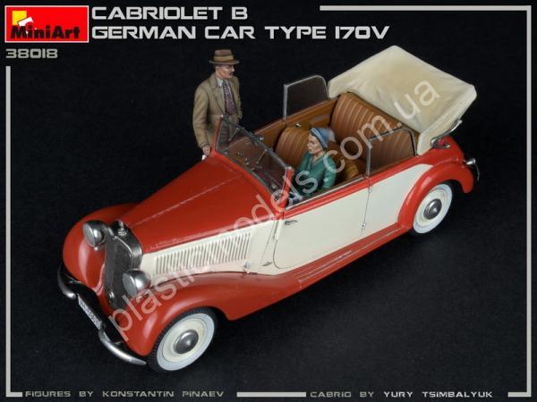1/35 MiniArt 38018 Cabriolet B German Car Type 170V