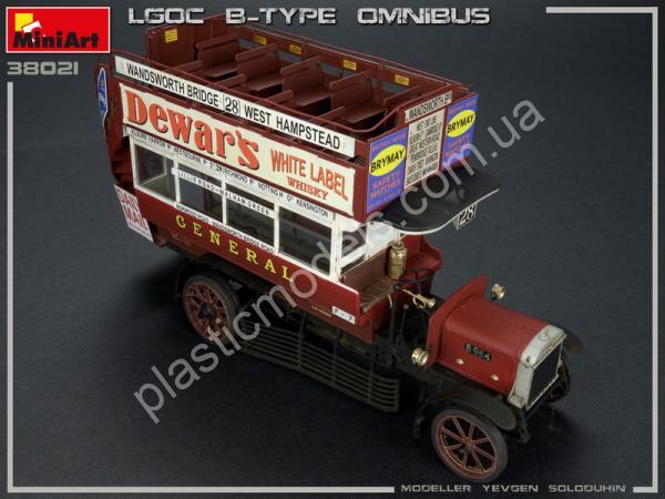 1/35 MiniArt 38021 LGOC B-type London Omnibus
