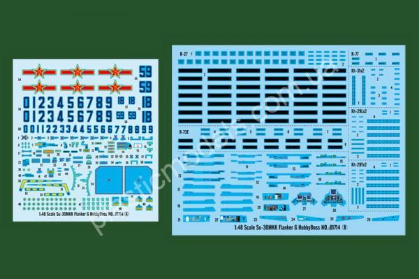 1/48 HobbyBoss 81714 Sukhoi Su-30MKK Flanker-G