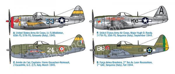 1/48 Italeri 2728 P-47D Thunderbolt