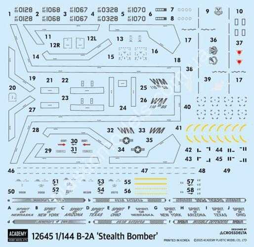 1/144 Academy 12645 Northrop B-2 A Spirit