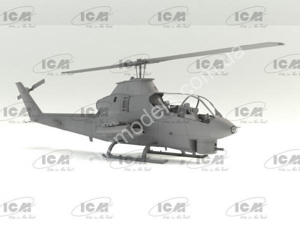 1/32 ICM 32060 AH-1G Cobra, US Attack Helicopter (early production)