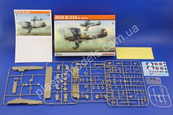1/48 Eduard 8191 Avia B-534 III. serie