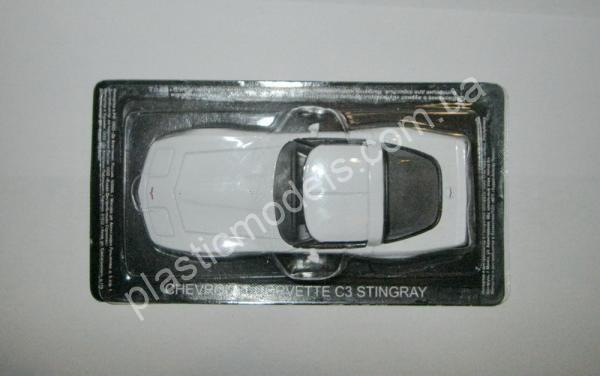 1/43 Суперкары лучшие автомобили мира №56 Chevrolet Corvette Stingray 1973