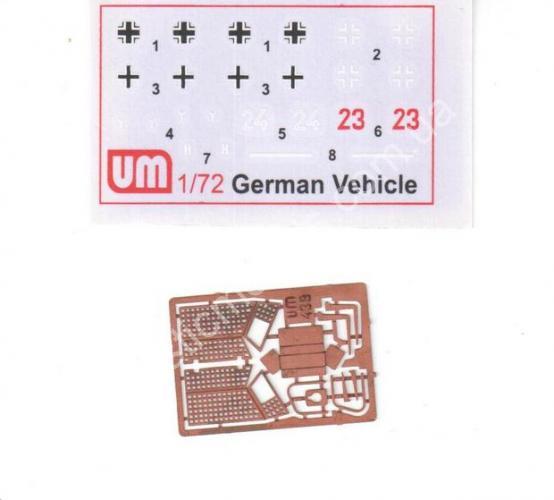 1/72 UM 349 Reconnaissance tank Sd.Kfz 140/1