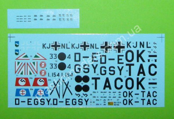 1/72 RS models 92192 Bucker Bü 131A 