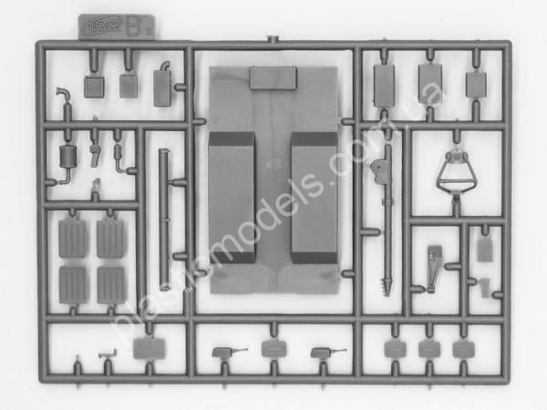 1/72 ICM 72709 Ural-43203 Military Box Vehicle of the Armed Forces of Ukraine