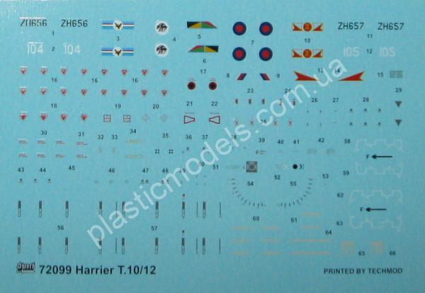 1/72 Sword 72099 Harrier T.10/12