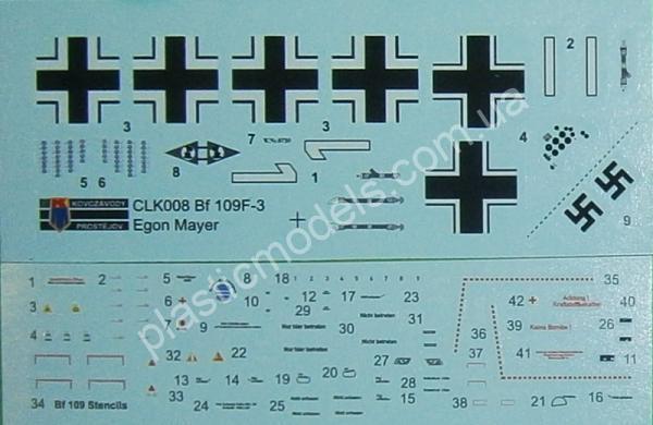 1/72 Kovozavody Prostejov 0008 Bf 109F-3 “Egon Mayer”