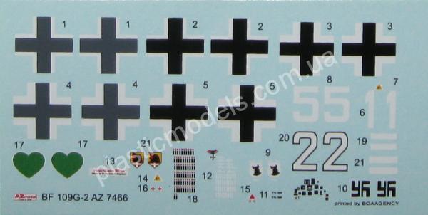 1/72 AZ model 7466 Messerschmitt Bf 109 G-2