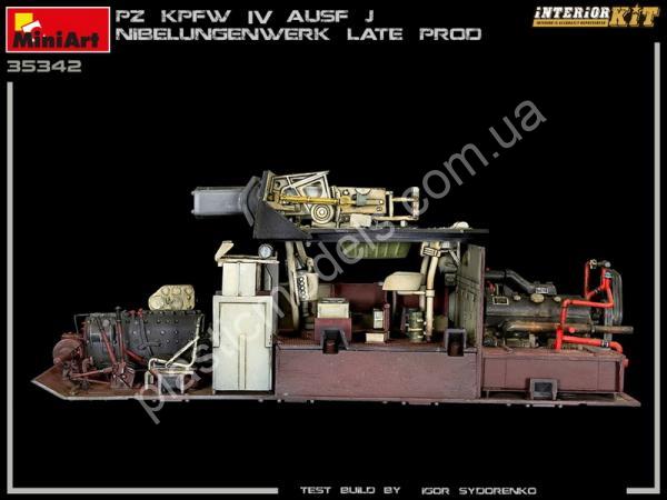 1/35 MiniArt 35342 Pz.Kpfw.IV Ausf. J Nibelungenwerk Late Prod. (Jan – Feb 1945) with interior kit