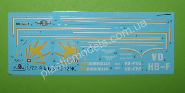 1/72 A-model 72367 Pilatus PC12NG HB-FVD