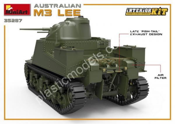 1/35 MiniArt 35287 Australian M3 Lee Interior Kit
