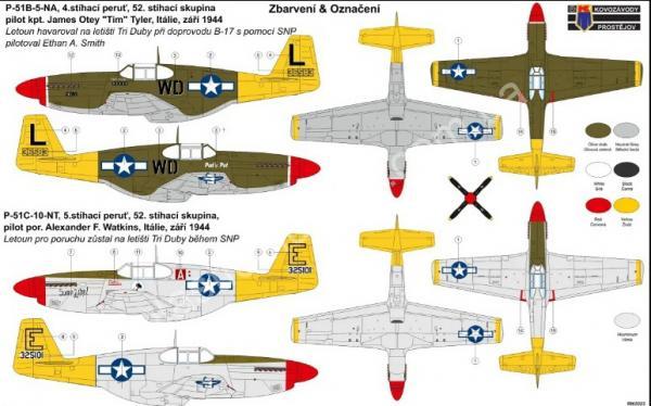 1/72 Kovozavody Prostejov 0009 P-51B/C Mustang “SNP 1944”