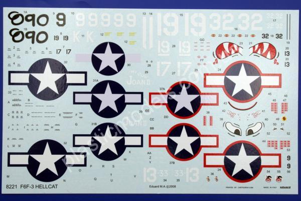 1/48 Eduard 8221 F6F-3 Hellcat