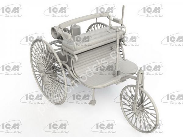 1/24 ICM 24042 Benz Patent-Motorwagen 1886 - Easy version