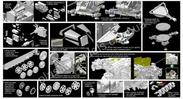 1/35 Dragon 6739 Sd.Kfz. 10/4 fur 2cm FlaK 30