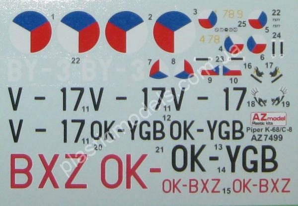 1/72 KPM 0041 Piper K-68/C-8