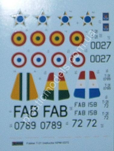 1/72 Kovozavody Prostejov 0373 Fokker T-21 „Instructor“