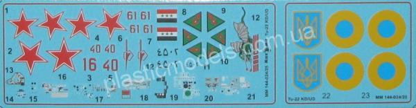 1/144 Mikro Mir 144-025 Tu-22 UD Blinder-D