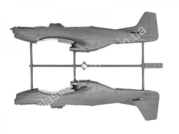 1/48 ICM 48154 Mustang P-51K - Американский истребитель II MB