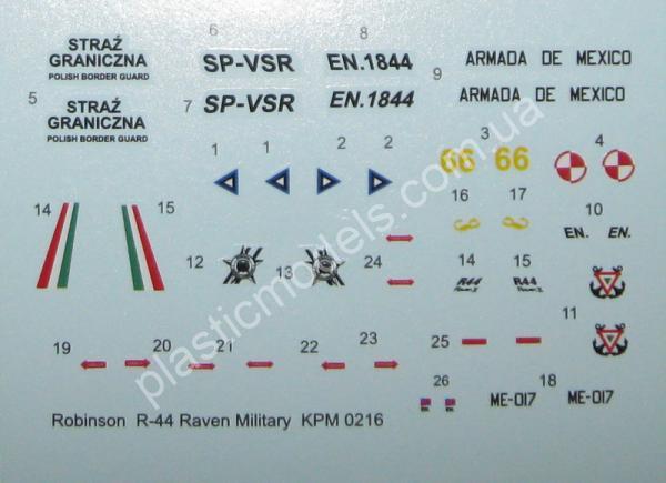 1/72 Kovozavody Prostejov 0216 Robinson R-44 Raven II 