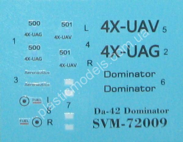 1/72 SOVA-M 72009 Diamond Da-42 Dominator
