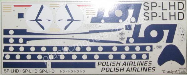 1/72 A-model 72249 Soviet passenger aircraft Tu-134 Crusty-A LOT