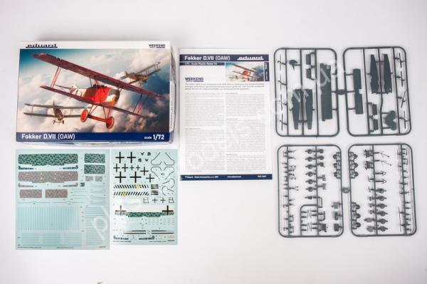 1/72 Eduard 7407 Fokker D. VII (OAW)